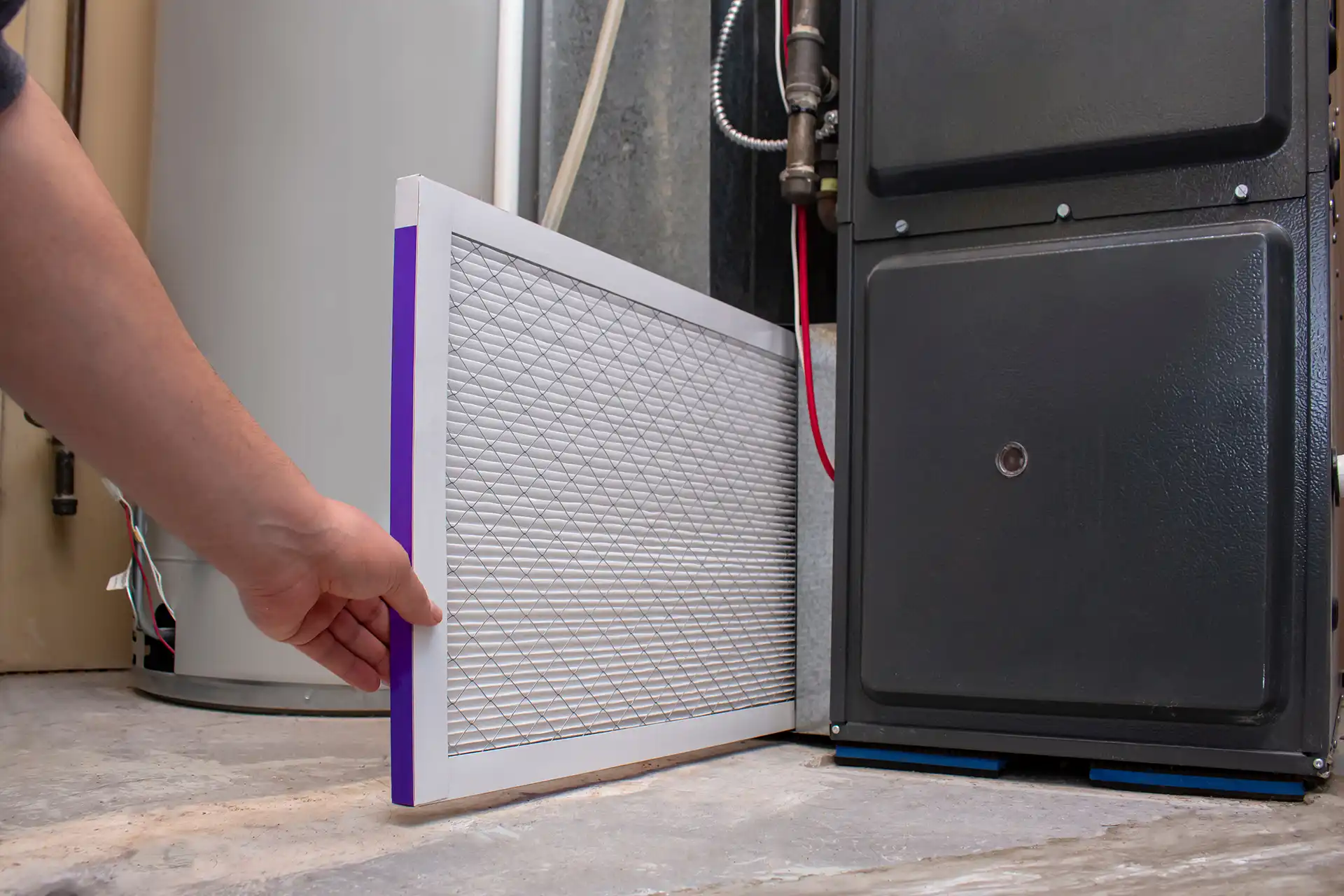 air filter in furnace