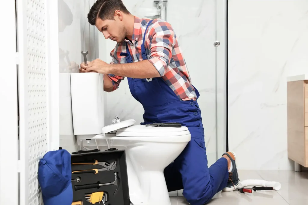 plumbing replacement toilet