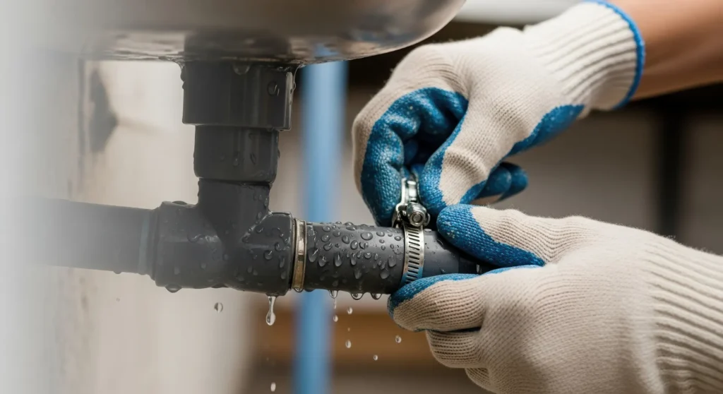 emergency plumbing under sink