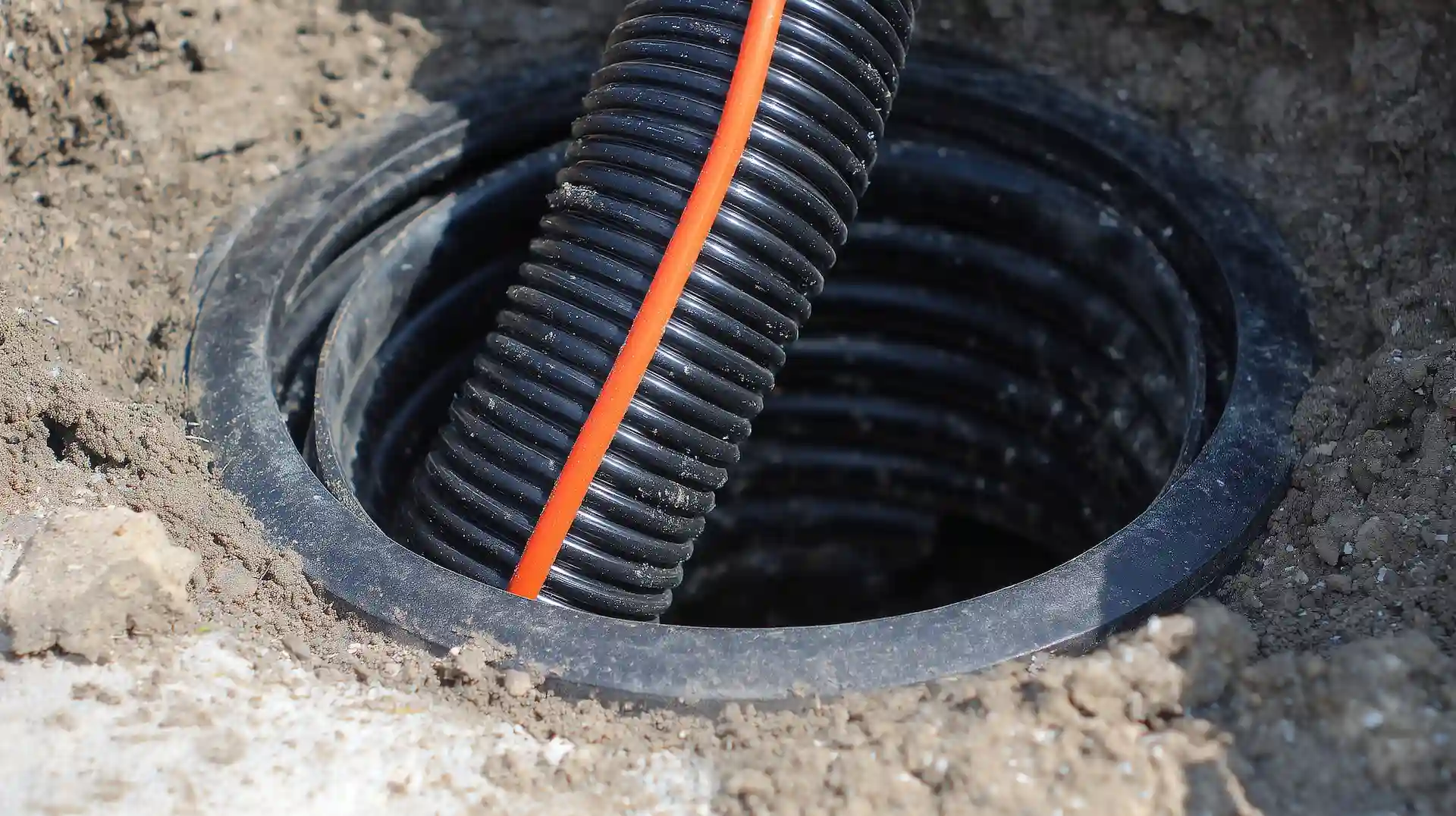 trenchless plumbing in action