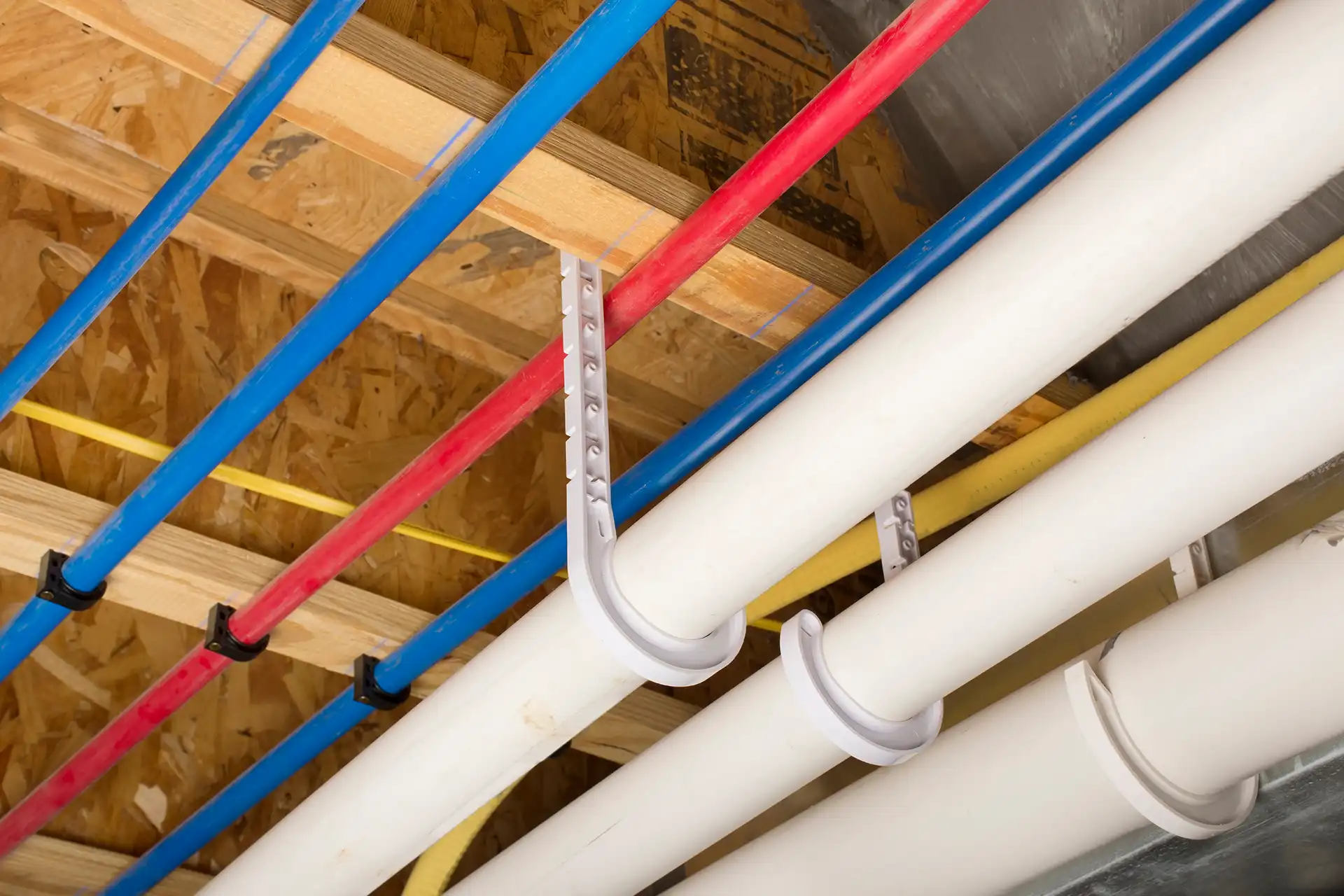 repiping job in ceiling